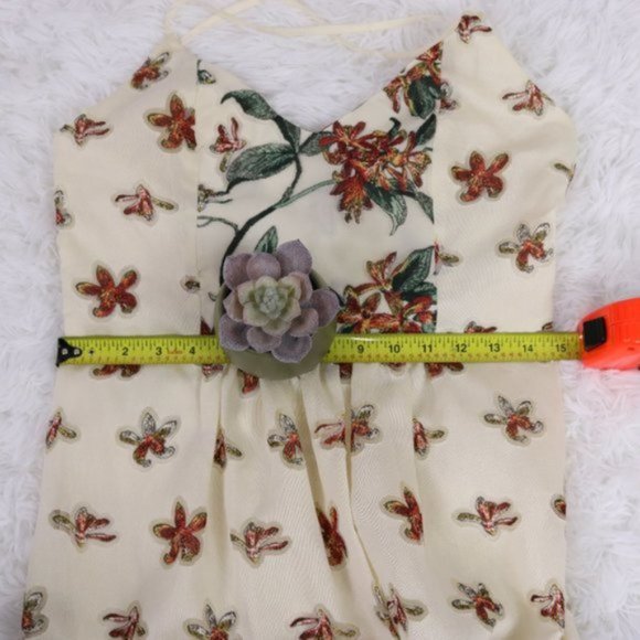 NWT BCBGeneration floral maxi open back dress c1 - Picture 8 of 9